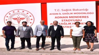 Adnan Menderes Stadyumu 112 Acil Sağlık Hizmetleri İstasyonunda sona gelindi