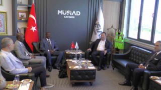 Afrikalı heyetten MÜSİAD Kayseriye ziyaret