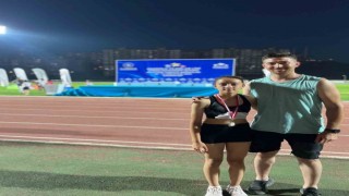Afyonkarahisarlı yıldız atlet Havana Top bronz madalya ile döndü