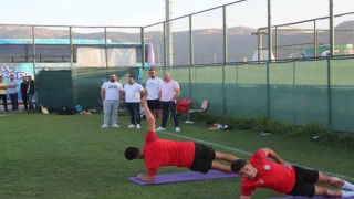 Afyonspor, yeni sezon hazırlıklarını çift idmanla sürdürdü