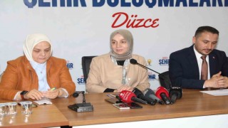 AK Parti Grup Başkan Vekili Düzcede