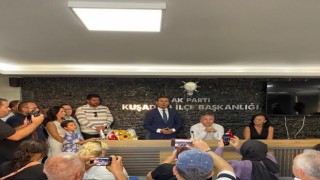 AK Parti Kuşadası ilçe teşkilatında görev değişimi