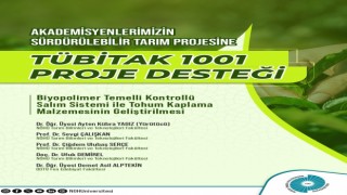 Akademisyenlerimiz Sürdürülebilir Tarım Projesine TÜBİTAK Desteği