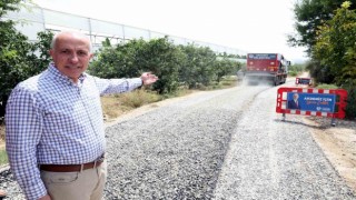 Akdenizde yollar yenileniyor