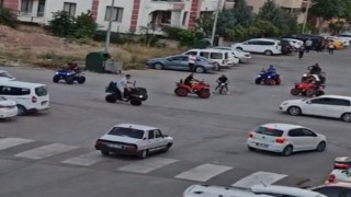 Aksarayda drift atan ATV sürücülerine 122 bin lira ceza