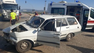 Alaşehirde trafik kazası: 2 yaralı