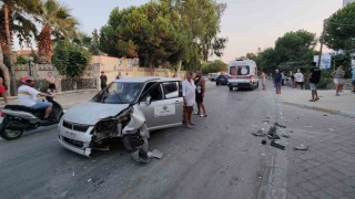 Alkollü sürücü motosikletliye çarptı: 1 ağır yaralı