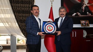 Altındağ Belediye Başkanı Balcı, Vali Yılmaz'ı ziyaret etti