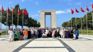 Amasyalı kadınları duygulandıran Çanakkale gezisi: “Toprağa basmaya çekindik