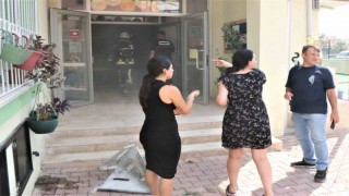 Anaokulunda öğretmenleri korkutan yangın büyümeden söndürüldü