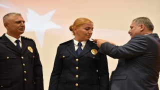 Antalya Emniyetinde rütbe terfi töreni