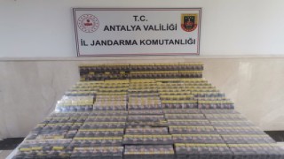 Antalyada 5 bin 150 paket kaçak sigara ele geçirildi