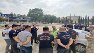 Askeri personelden itfaiye erlerine eğitim