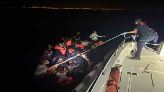 Aydında 37 düzensiz göçmen yakalandı, 39u kurtarıldı