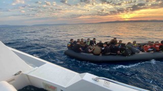 Aydında 39 düzensiz göçmen kurtarıldı