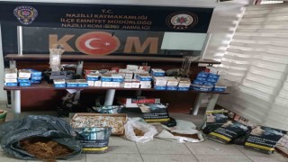 Aydında kaçak sigara operasyonu: 1 gözaltı