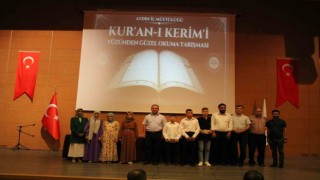 Aydında Kuran-ı Kerimi güzel okuma birincileri belli oldu