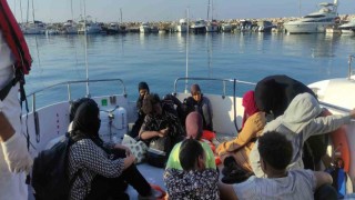 Ayvacık açıklarında 16 kaçak göçmen yakalandı
