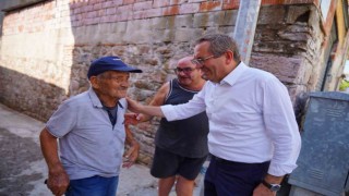Ayvalıkta Mesut Erginden gece gündüz sokak buluşmaları