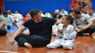 Babamla karate yapıyorum etkinliğinde unutulmaz bir gün yaşadılar