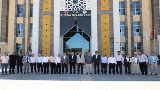 Bağcılar Belediye Başkanı Özdemirden Tuşba Belediye Başkanı Akmana ziyaret