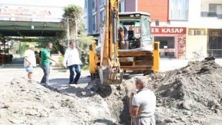 Başkan Arslan, Altınkumda çalışmaları denetledi