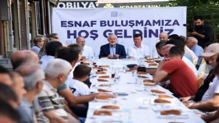 Başkan Başdeğirmen, Yayla Mahallesi esnafıyla bir araya geldi