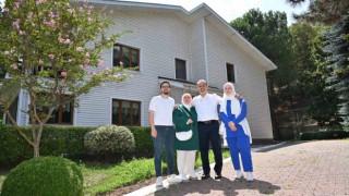 Başkan konutuna veda etti, Süleyman Çelebi külliyesi için ilk kazma vuruldu