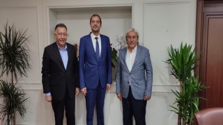 Başkan Münür Şahin Ankarada projelerini sundu