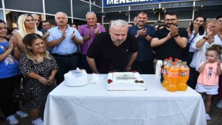 Başkan Pehlivana sürpriz kutlama