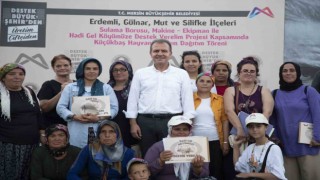 Başkan Seçer : Çiftçimize destek oluyoruz