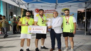 Battalgazideki ayak tenisi turnuvasının finali yapıldı