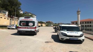 Bilecikte bisiklet ile otomobilin çarpışması sonucu küçük çocuk yaralandı