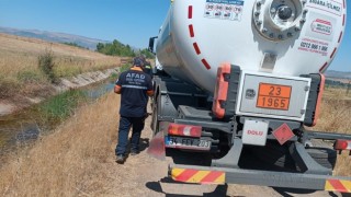 Bingölde akaryakıt tankerindeki gaz sızıntısı ekipleri harekete geçirdi