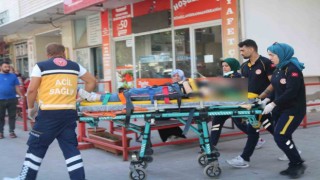 Birinci kattan atlayan genç kız yaralandı
