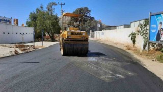 Bodrum Turgutreiste sıcak asfalt çalışması tamamlandı