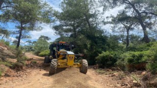 Bodrumda 7 ayda 43 bin 887 ton asfaltlama yapıldı