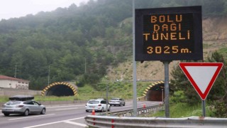 Bolu Dağı Tünelinin İstanbul istikametinde 6 buçuk saat bakım çalışması yapılacak