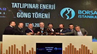 Borsa İstanbulda gong, Tatlıpınar Enerji için çaldı