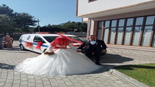 Bu kez arızaya değil gelin almaya gittiler