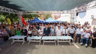 Bucada aşure dualarla karıldı
