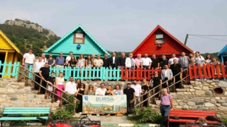 Bursada doğa ile iç içe bir park