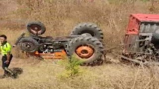 Bursada traktör altında kalan çiftçi hayatını kaybetti