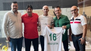 Bursaspor yönetimi, Oğuz Çetini ziyaret etti
