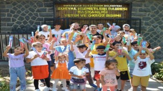 Büyükşehir Belediyesinden çocuklara diş sağlığı eğitimi verildi