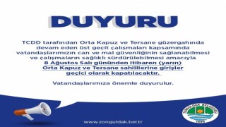 Çalışma nedeniyle iki plaj kapatıldı