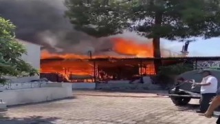 Cami lojmanında çıkan yangında imamın annesi öldü