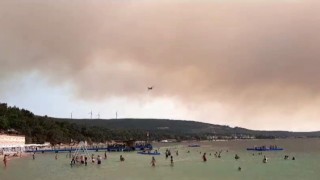 Çanakkalede bir yanda deniz keyfi, diğer yanda hüzün