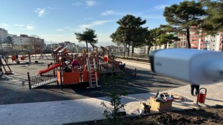 Canikte güvenli parklar hayat buluyor