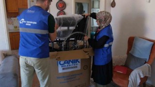 Canikten engellilere tekerlekli sandalye